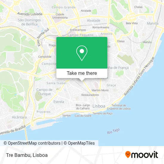 Tre Bambu map