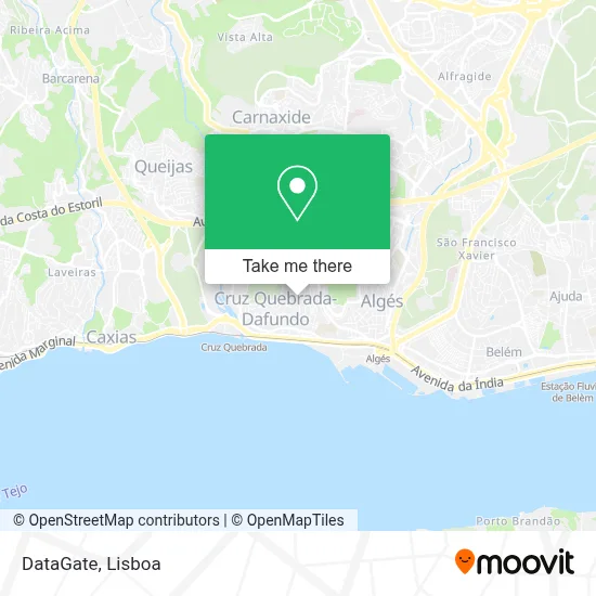DataGate map
