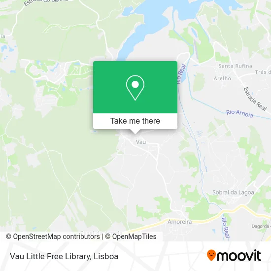 Vau Little Free Library map