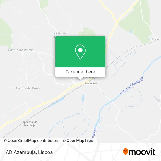 AD Azambuja map