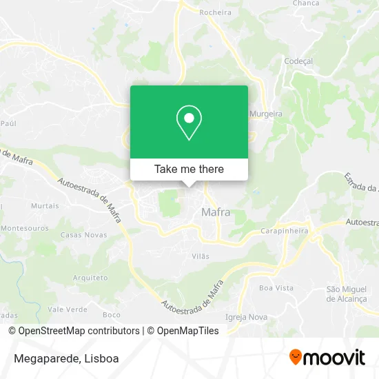 Megaparede map