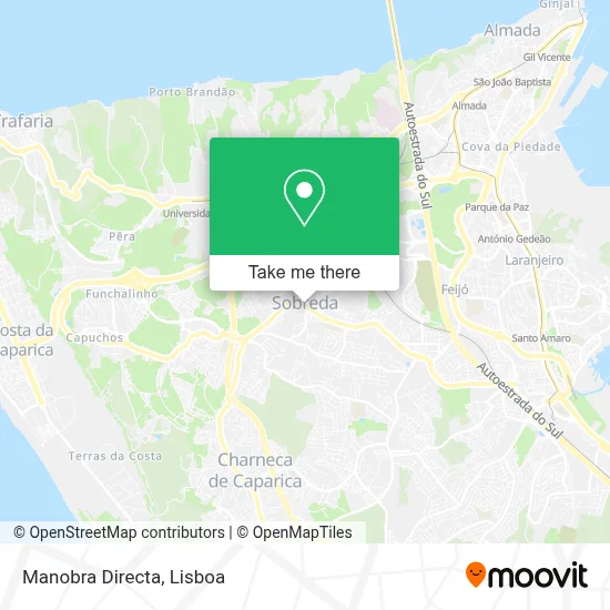 Manobra Directa map