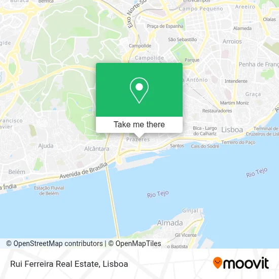 Rui Ferreira Real Estate map