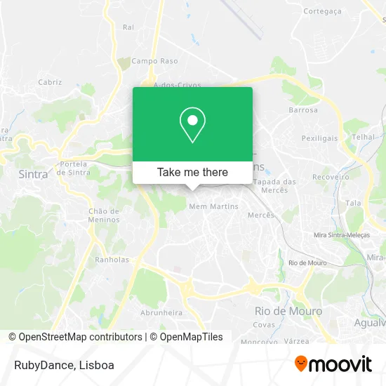RubyDance mapa