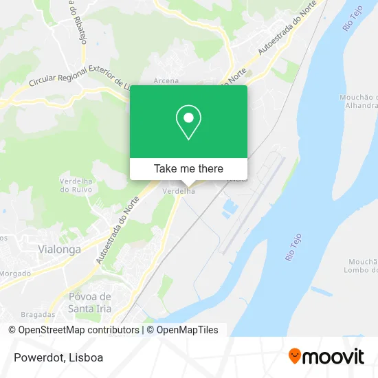 Powerdot map