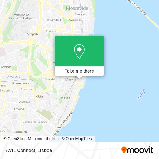 AVIL Connect map