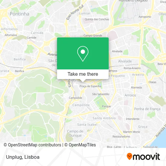 Unplug map