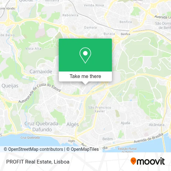 PROFIT Real Estate map