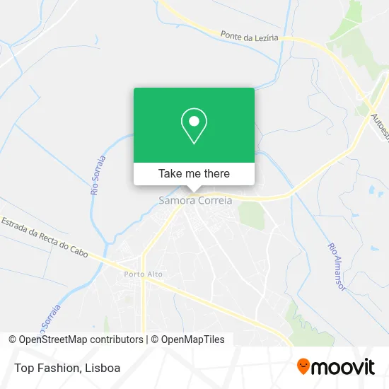Top Moda map