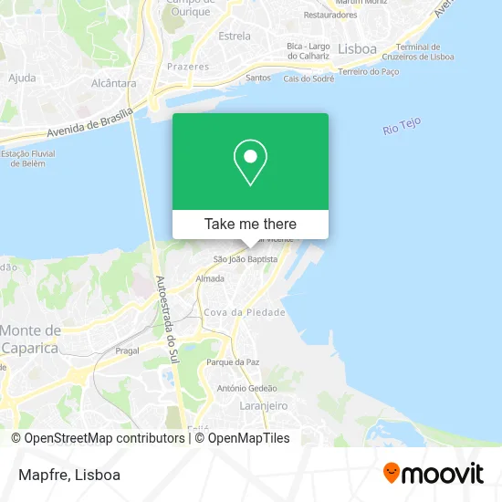 Mapfre map