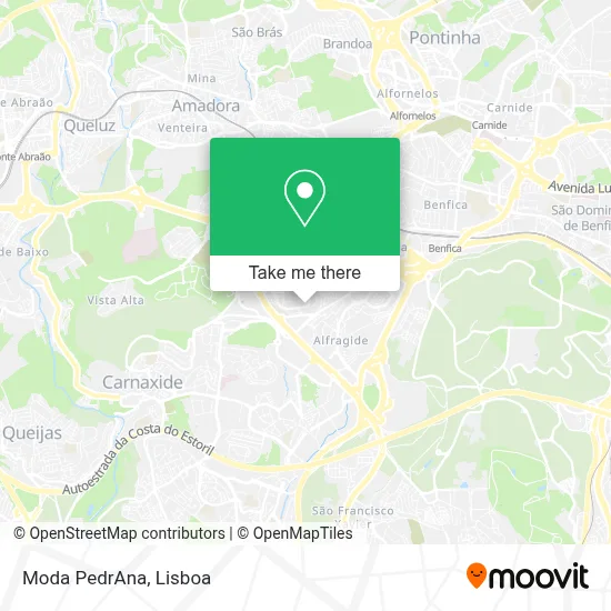 Moda PedrAna map