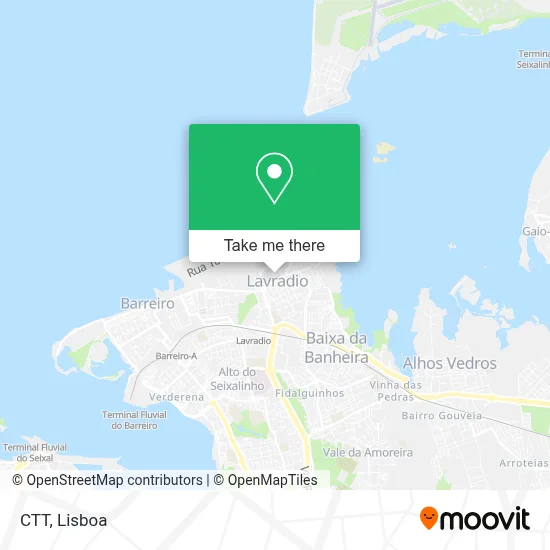 CTT map