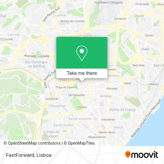 FastForward mapa
