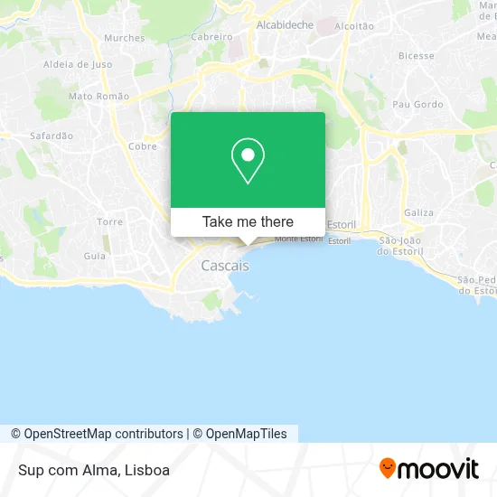 Sup com Alma map