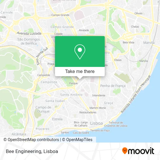 Bee Engineering map
