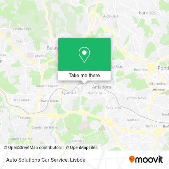 Auto Solutions Car Service map