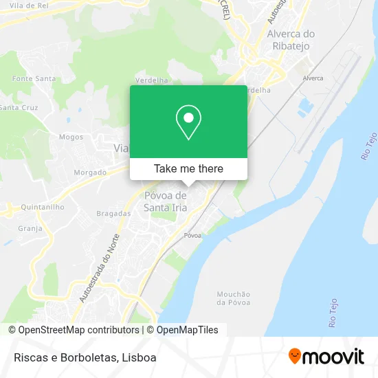 Riscas e Borboletas map