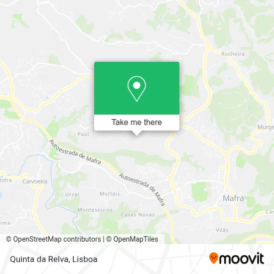Quinta da Relva map