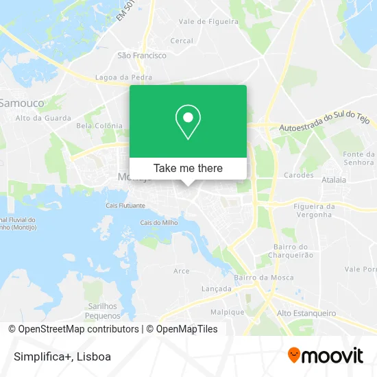 Simplifica+ map