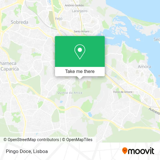 Pingo Doce map