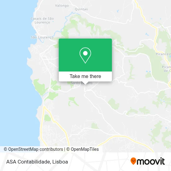ASA Contabilidade map