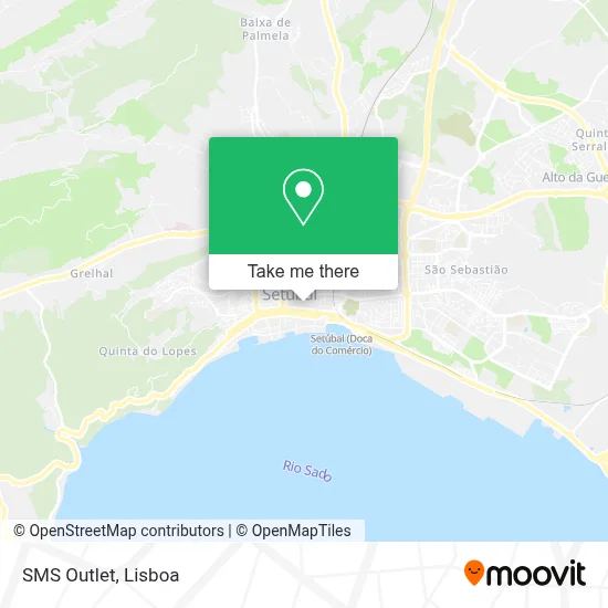 SMS Outlet map