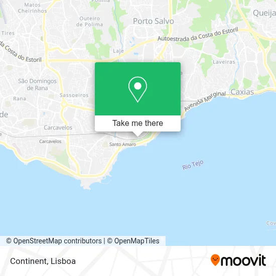 Continente map