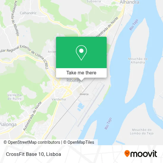 CrossFit Base 10 map