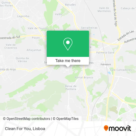 Clean For You map