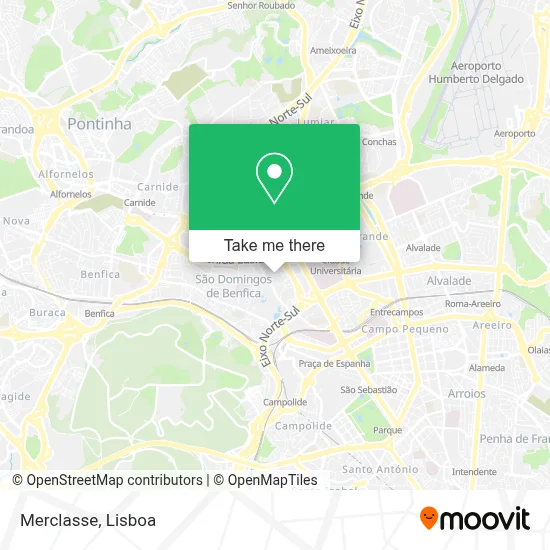 Merclasse map