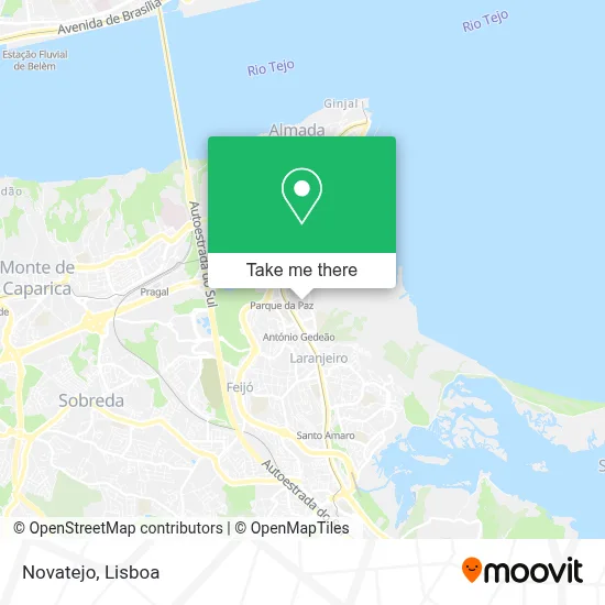 Novatejo map
