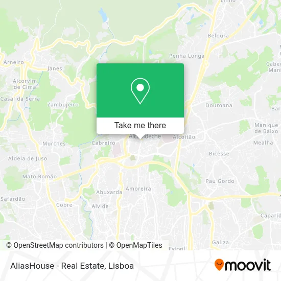 AliasHouse - Real Estate map
