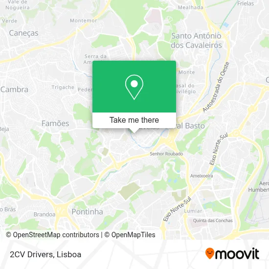 2CV Drivers map