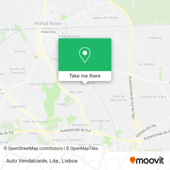 Auto Vendalcaide, Lda. map