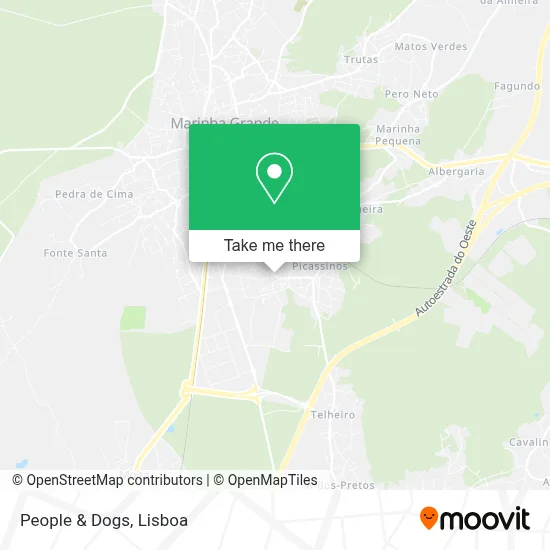 People & Dogs map