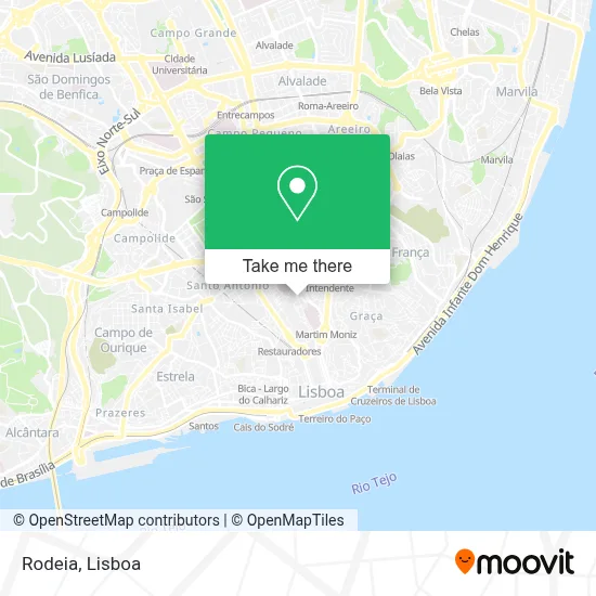 Rodeia mapa