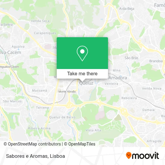 Sabores e Aromas map