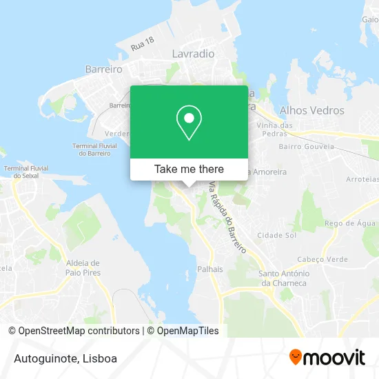 Autoguinote map