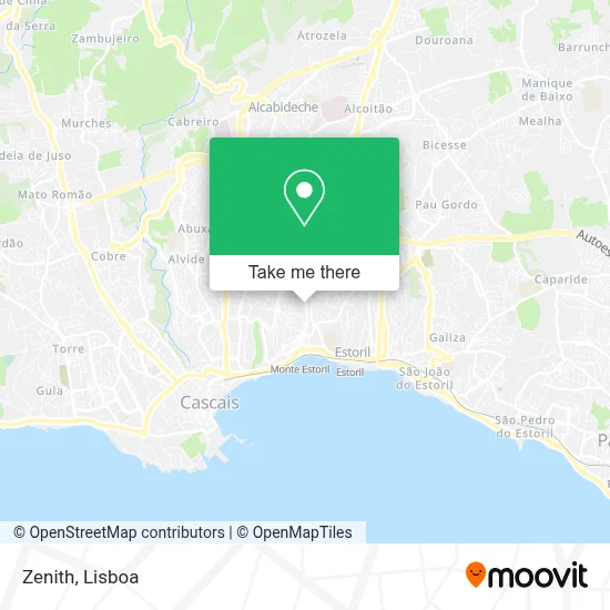 Zenith map
