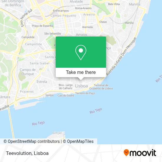 Teevolution map
