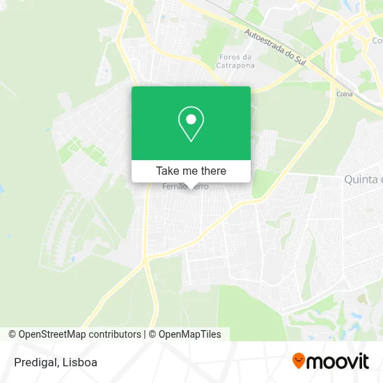 Predigal map