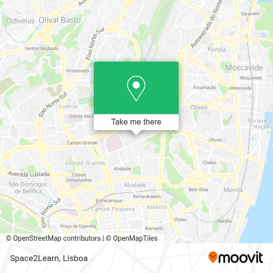 Space2Learn map