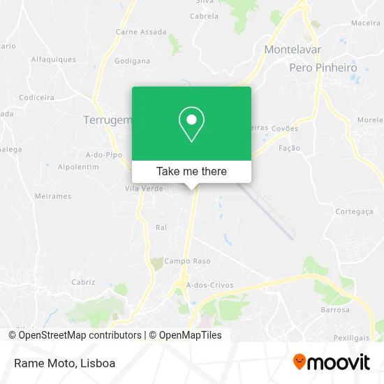 Rame Moto map