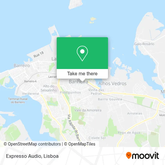 Expresso Audio map