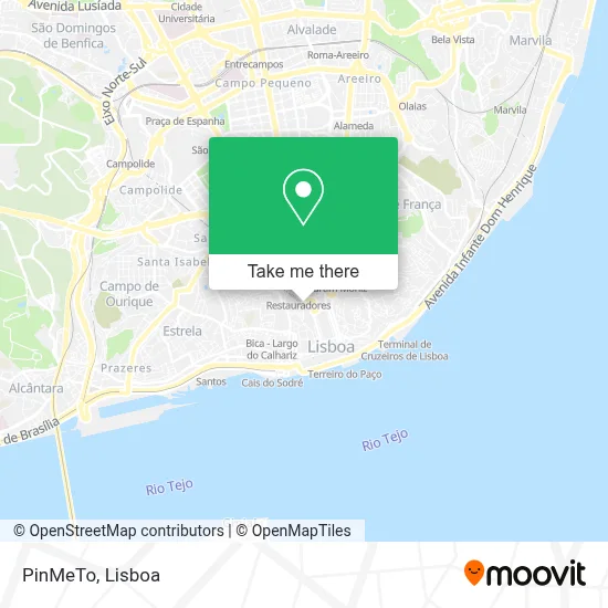 PinMeTo map
