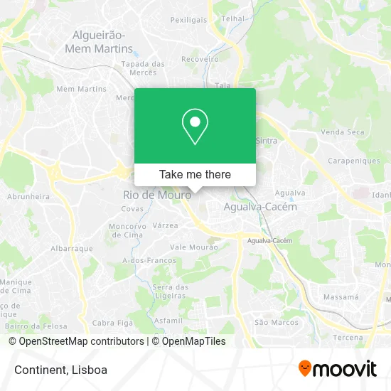 Continente map