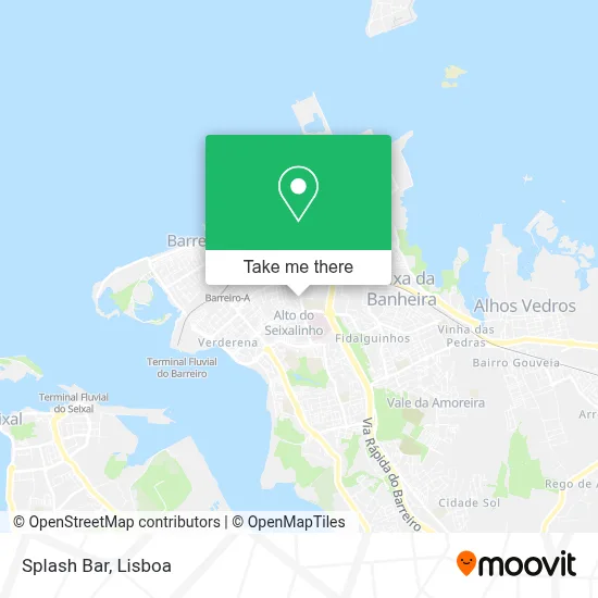 Splash Bar map
