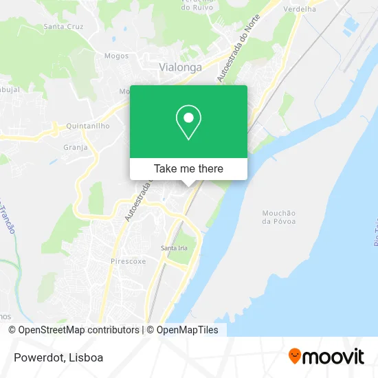 Powerdot map
