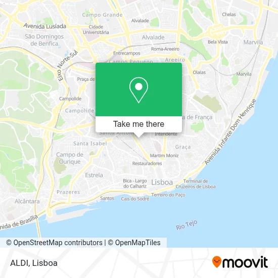 ALDI map