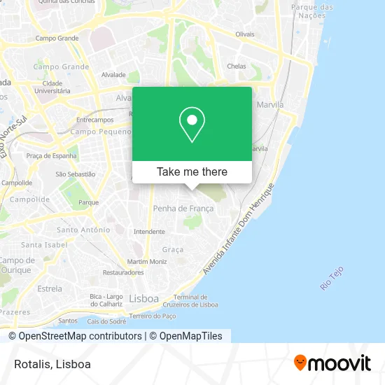 Rotalis mapa